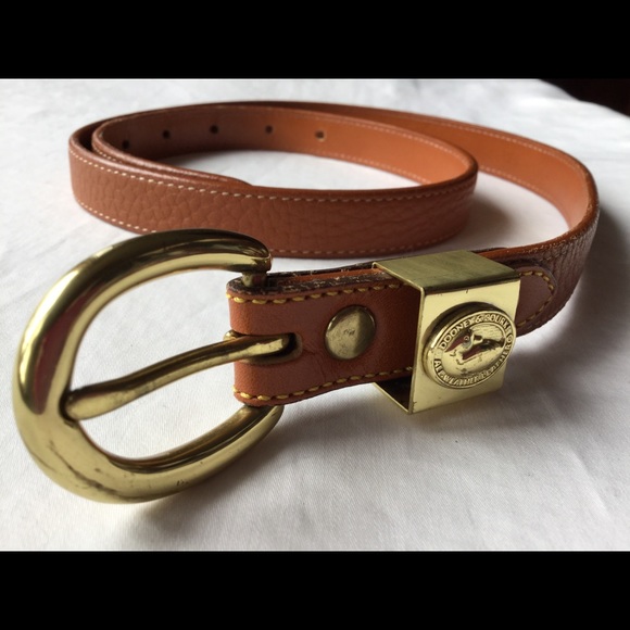 *SOLD* Dooney & Bourke Leather Belt British Tan M - Picture 3 of 16